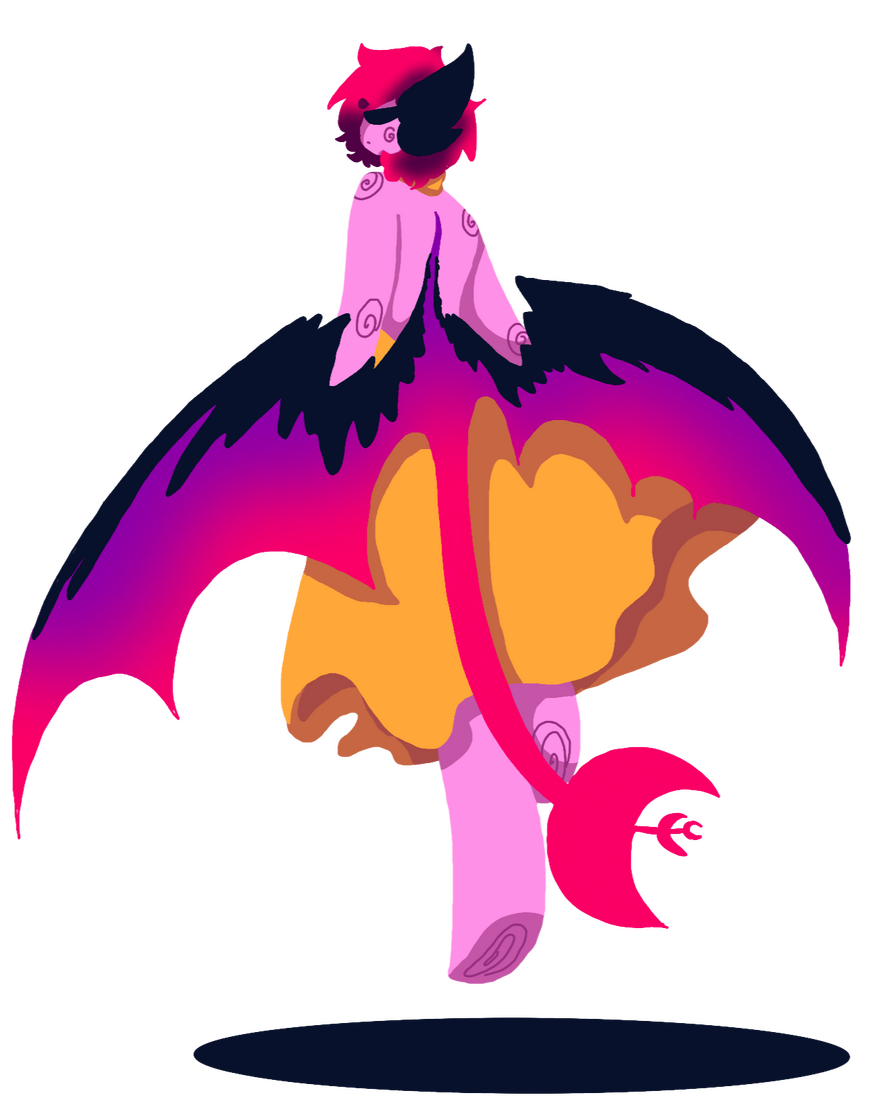 Chibi Sinlsy sitting on the ground, surrounded by Monster Energy cans.